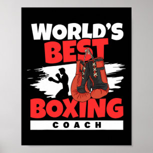 Poster Melhor Treinador de Boxe do Mundo Clube de Boxe Ki