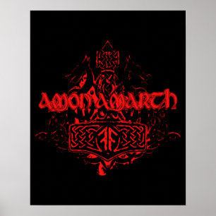 Poster Melhor variedade de lendas musicais do Amon Amarth