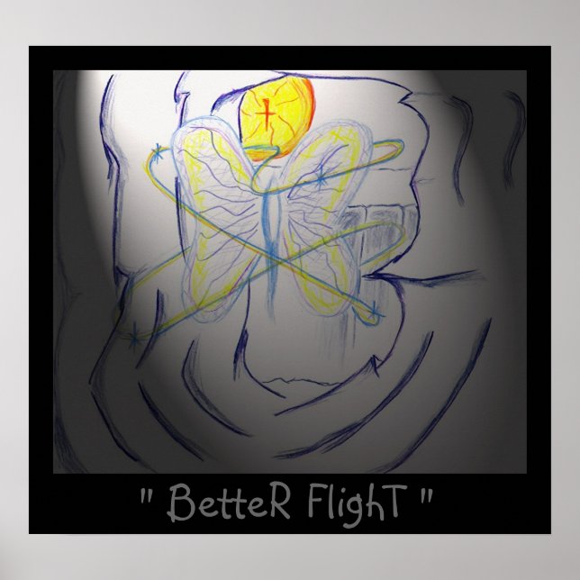 Pôster Melhor Voo (Frente)