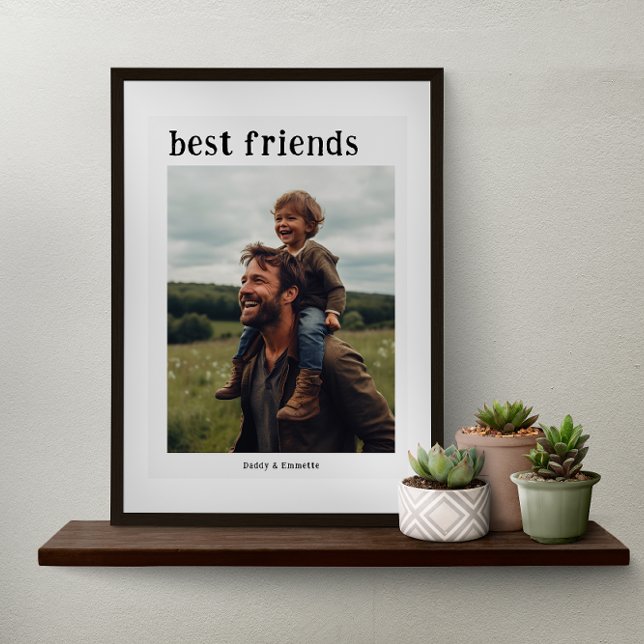Poster Melhores Amigos | Foto do Papai & Eu (Criador carregado)