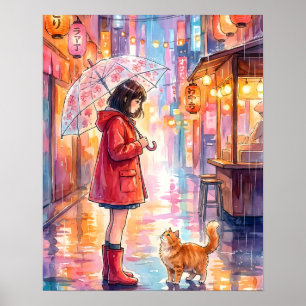 Poster Melhores Amigos na Chuva