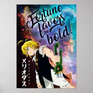 Poster Melhores citações de anime sobre a Fortune