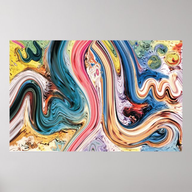 Pôster Melhores Pinturas Islâmicas e vetor (Frente)