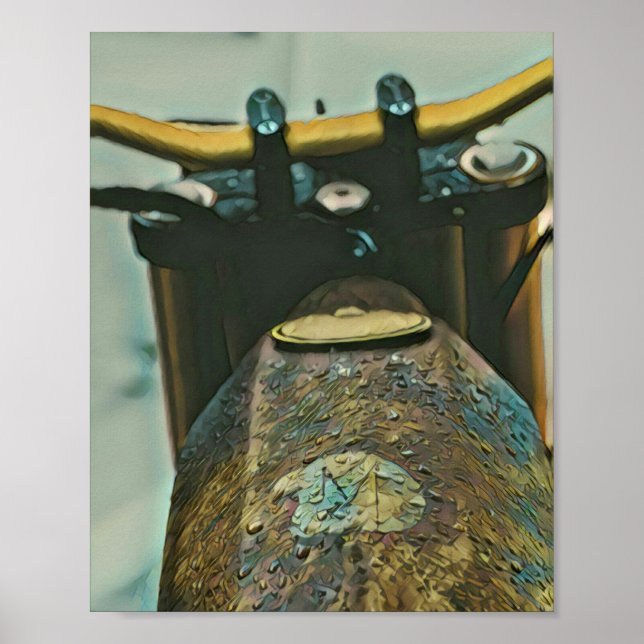 Poster Melhores presentes de motocicleta (Frente)