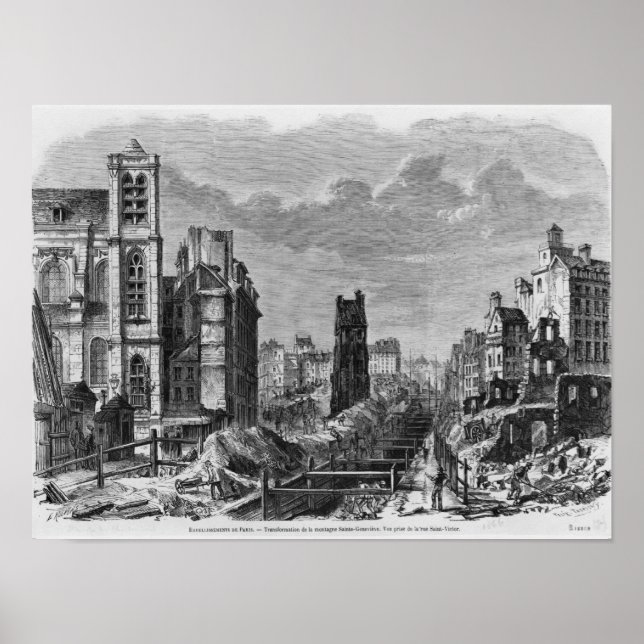 Pôster Melhorias em Paris (Frente)