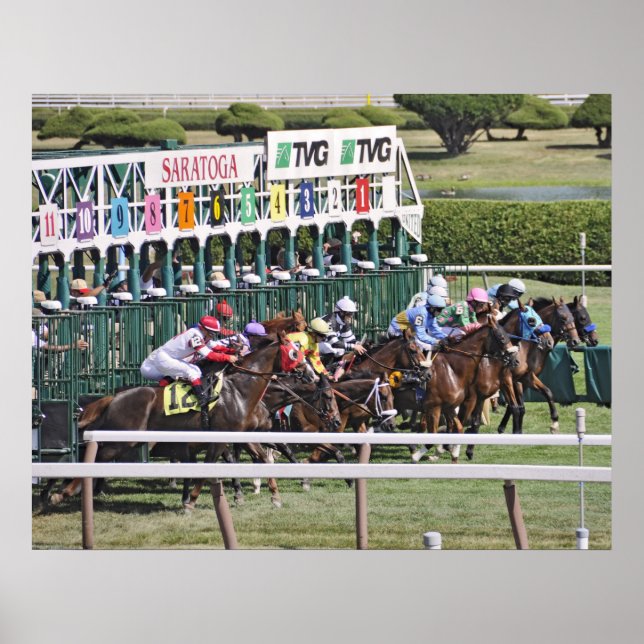 Poster Mellon Turf - Curso Saratoga Race (Frente)