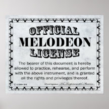 Melodeon License