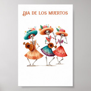 Poster Melodia dos Mortos Dançantes, personalizado