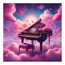 Melodia Entre Nuvens Rosa