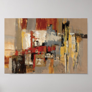 Pôster Melodia para a guitarra e o saxofone