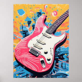 Poster Melódica Harmonia: O Violão Colorido
