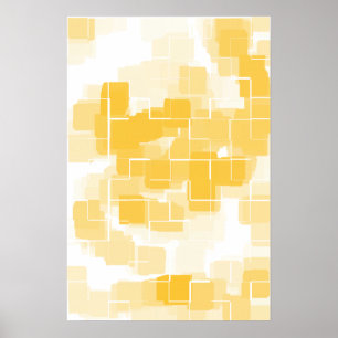 Pôster "Melon" Arte Geométrica