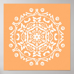 Pôster Melon Mandala