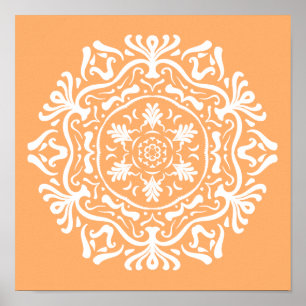 Pôster Melon Mandala