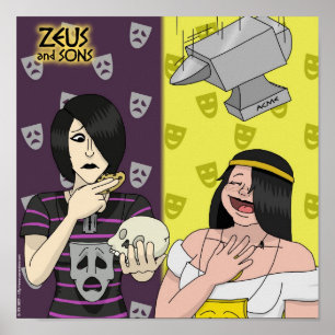 Pôster Melpomene e Thalia