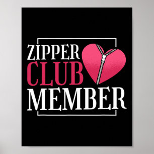 Poster Membro do Clube Zipper Sensibilização para a Doenç