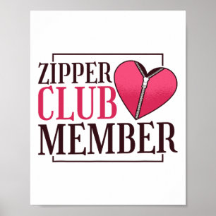 Poster Membro do Zipper Club Sensibilização para a Cripto