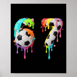 Poster Meme Divertido Infantil 67 Número Seis 6 Sete 7 So