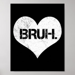 Poster Meme do Bruh do Dia dos Namorados Dito Divertido C
