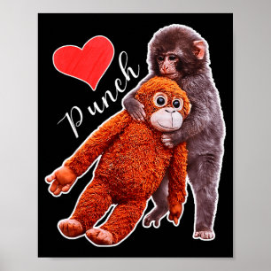 Poster Meme do macaco bebé socando