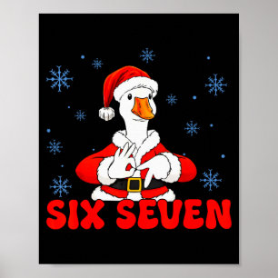 Poster Meme Engraçado 67 Ganso Bobo Natal 67 Meme Natal B