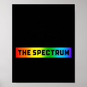 Poster Meme engraçado de Autismo Não estou no espectro, e