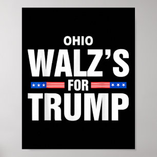 Poster Meme engraçado de Ohio Wheimer para Trump Eleição 