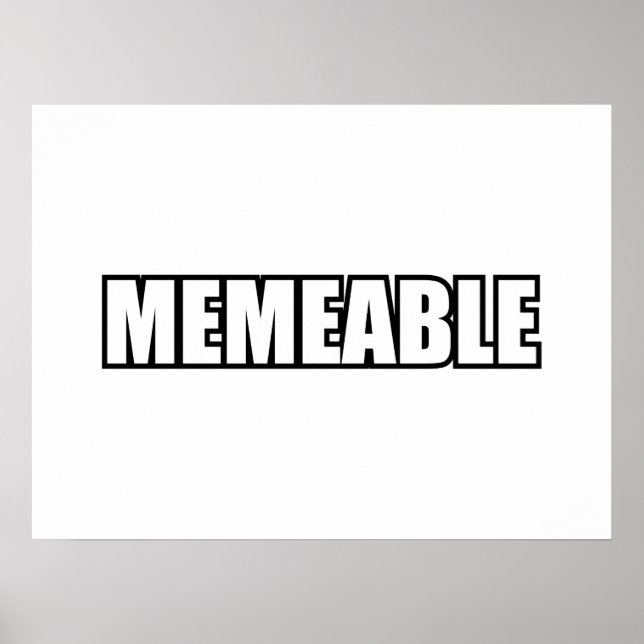 POSTER MEMEAVEL (Frente)