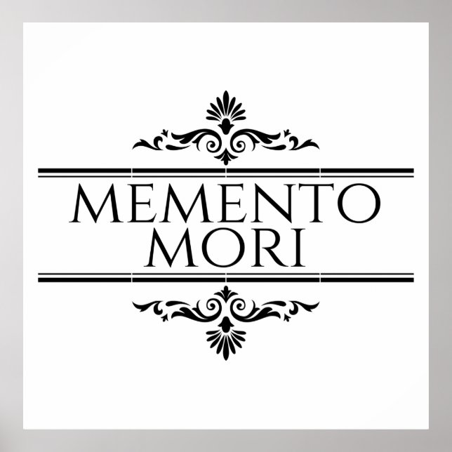 Poster Memento Mori (Frente)