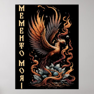 Poster Memento Mori - Fênix do Renascimento