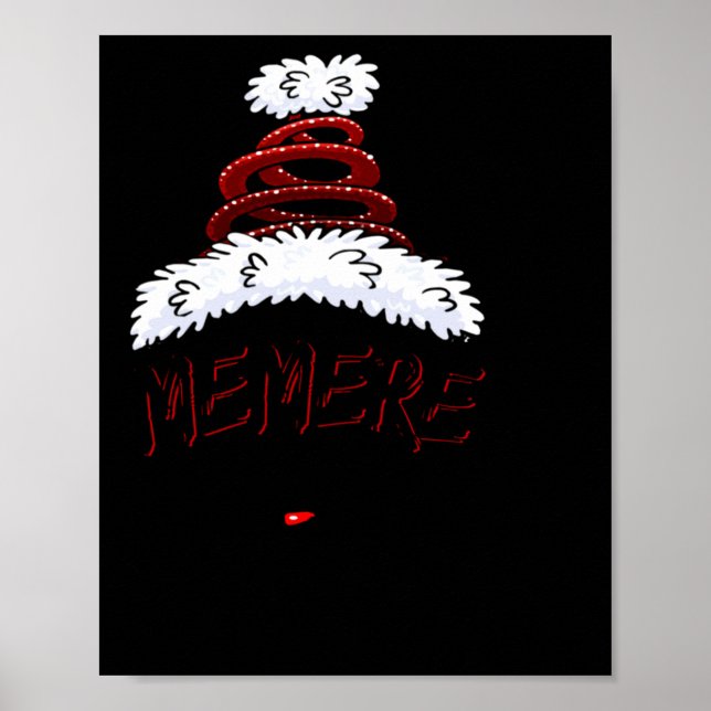 Poster Memere Claus Xmas Happy New Santa Claus Merry Chri (Frente)