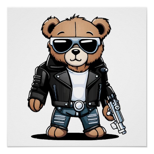 Pôster Memes de Teddy Fofos (Frente)