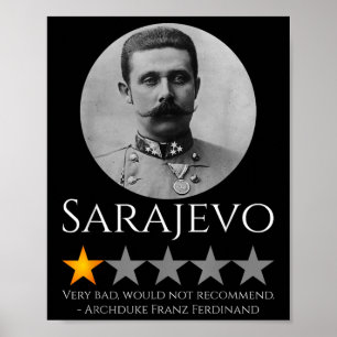 Poster Memória da História - Archduke Franz Ferdinand - W