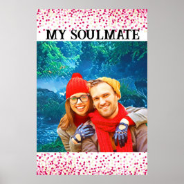 Poster memória divertida com meu parceiro