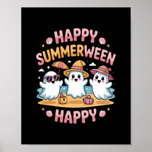 Poster Memória Feliz de Verão entre os Halloween de Verão