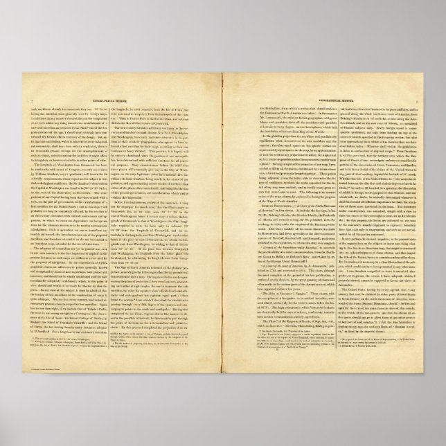 Pôster Memória geográfica (Frente)
