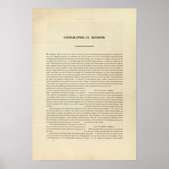 Pôster Memória geográfica 4 (Frente)