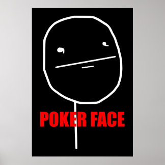 Pôster Memória Poker Face