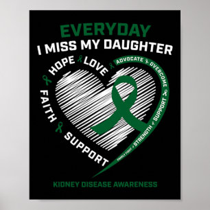 Poster Memória Presente Perde Minha Filha Doença Renal Aw