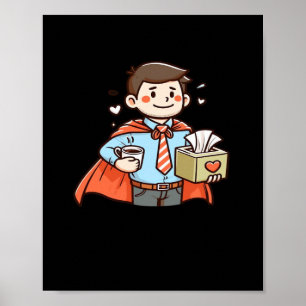Poster Memória Viral Clássica Clássica da Ajuda Emocional