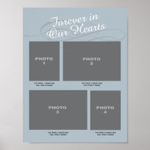 Memorial 4 Foto Página Azul para sempre em nossos 