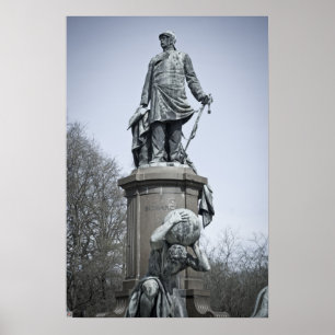 Pôster Memorial Bismarck em Berlim