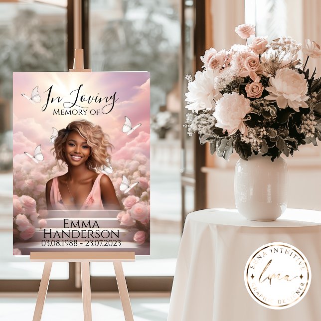 Poster Memorial das Borboletas Celestiais Sinal de Boas-v (Criador carregado)