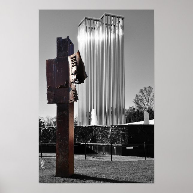 Pôster Memorial das Torres Gêmeas (Frente)