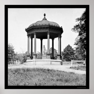 Poster Memorial de Henry Clay em Richmond, VA 1865