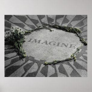 Poster Memorial de Lennon