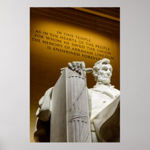 Pôster Memorial de Lincoln por Diacritical