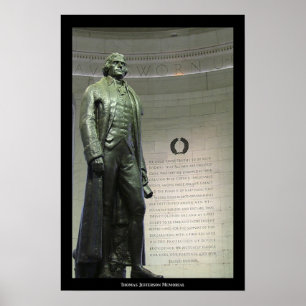 Pôster Memorial de Thomas Jefferson