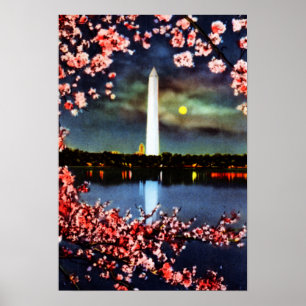 Poster Memorial de Washington do Washington DC
