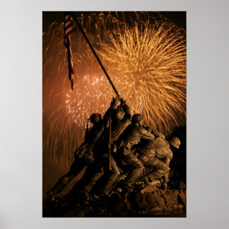 Poster Memorial do Corpo Marinho dos Estados Unidos